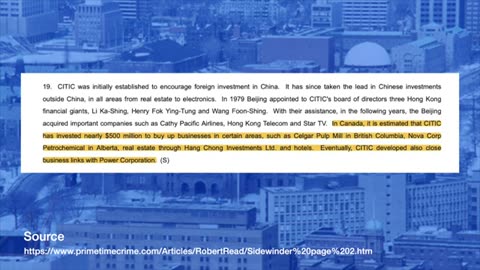 CHINESE COLLUSION