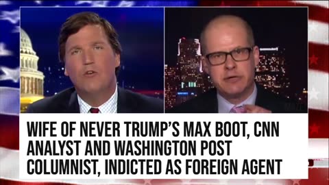 Max Boot's wife has been indicted as a foreign agent.