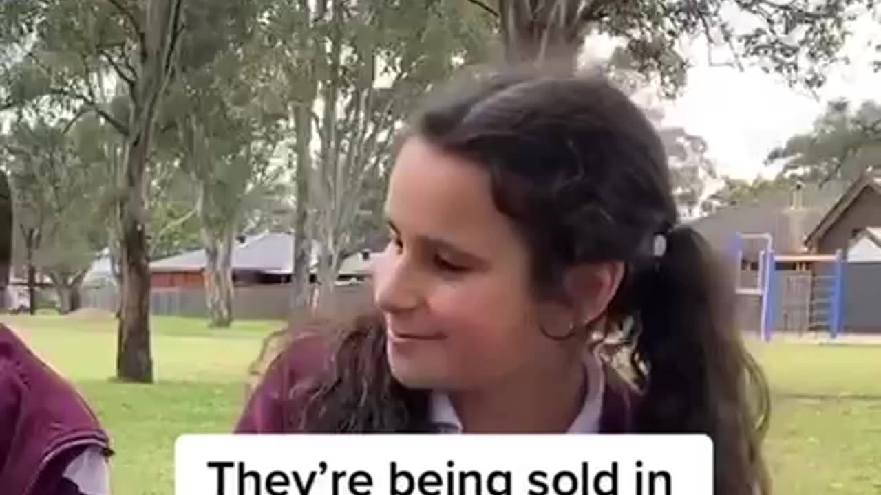 Children eating bugs