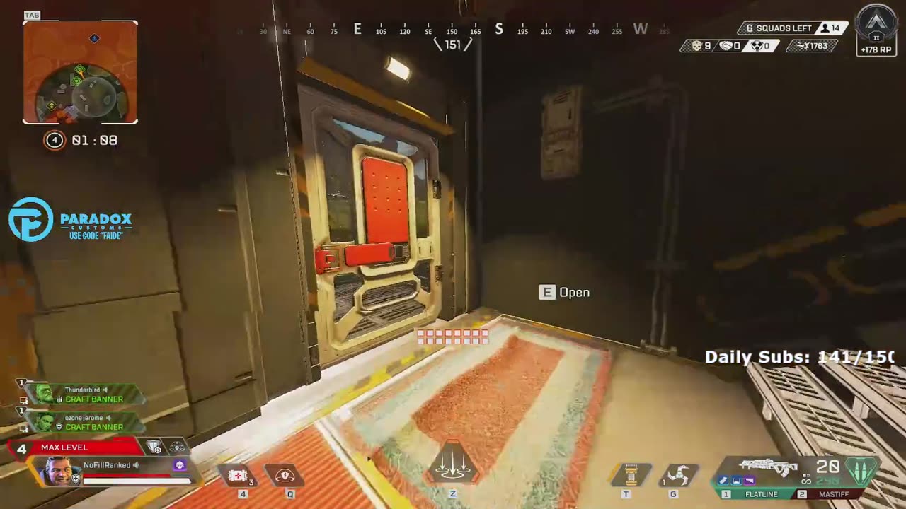 Faide Tries the "No Fill Ranked" Challenge but FAILS ! [FAIDE VOD 07/26/2024 - PART 9]