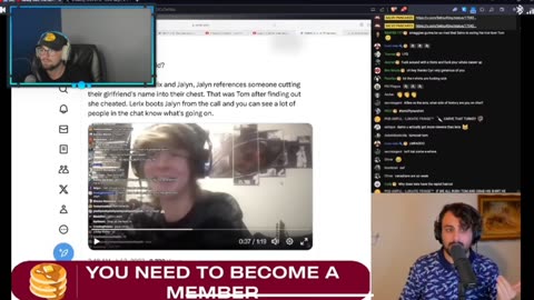 Turkey Tom EXPOSED as a cuck - Jaden McNeil extended clip