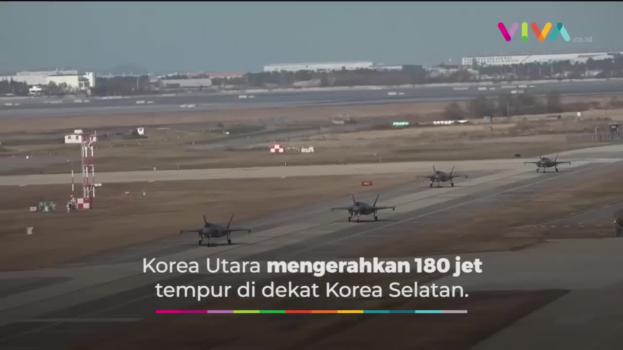 AWAS PERANG! Korut dan Korsel Mulai Keluarkan Ratusan Jet Tempur