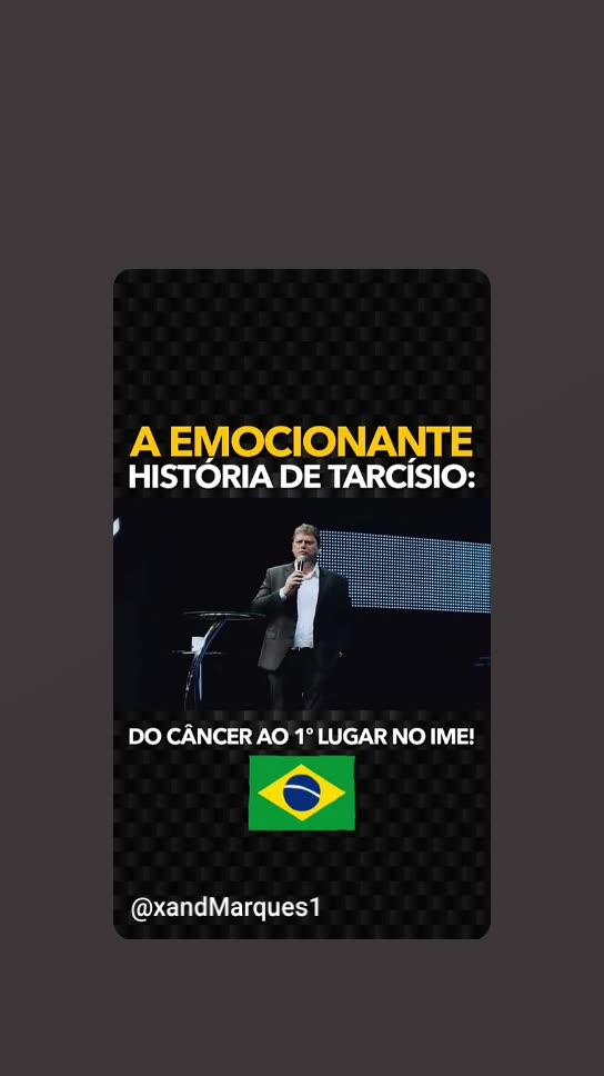 The Exciting Story of Governor Tarcisio who overcame Cancer