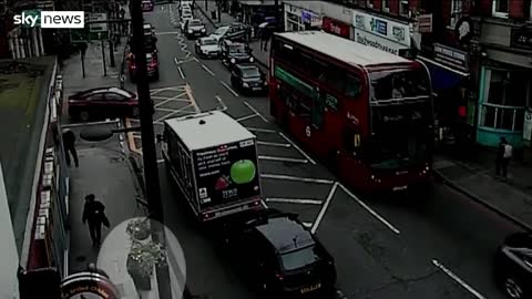 Streatham terrorist attack Undercover police officer 'locked eyes' with him