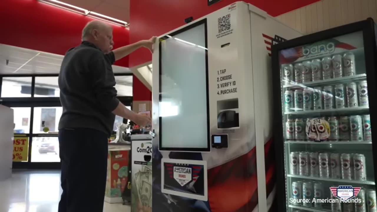 Grocery Stores Set To Begin Selling Ammunition Out Of Vending Machines In Alabama, Oklahoma