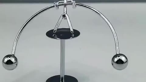 Perpetual Balance Small Weightlifting Cartoon Newton Physics Science Newton .mp4