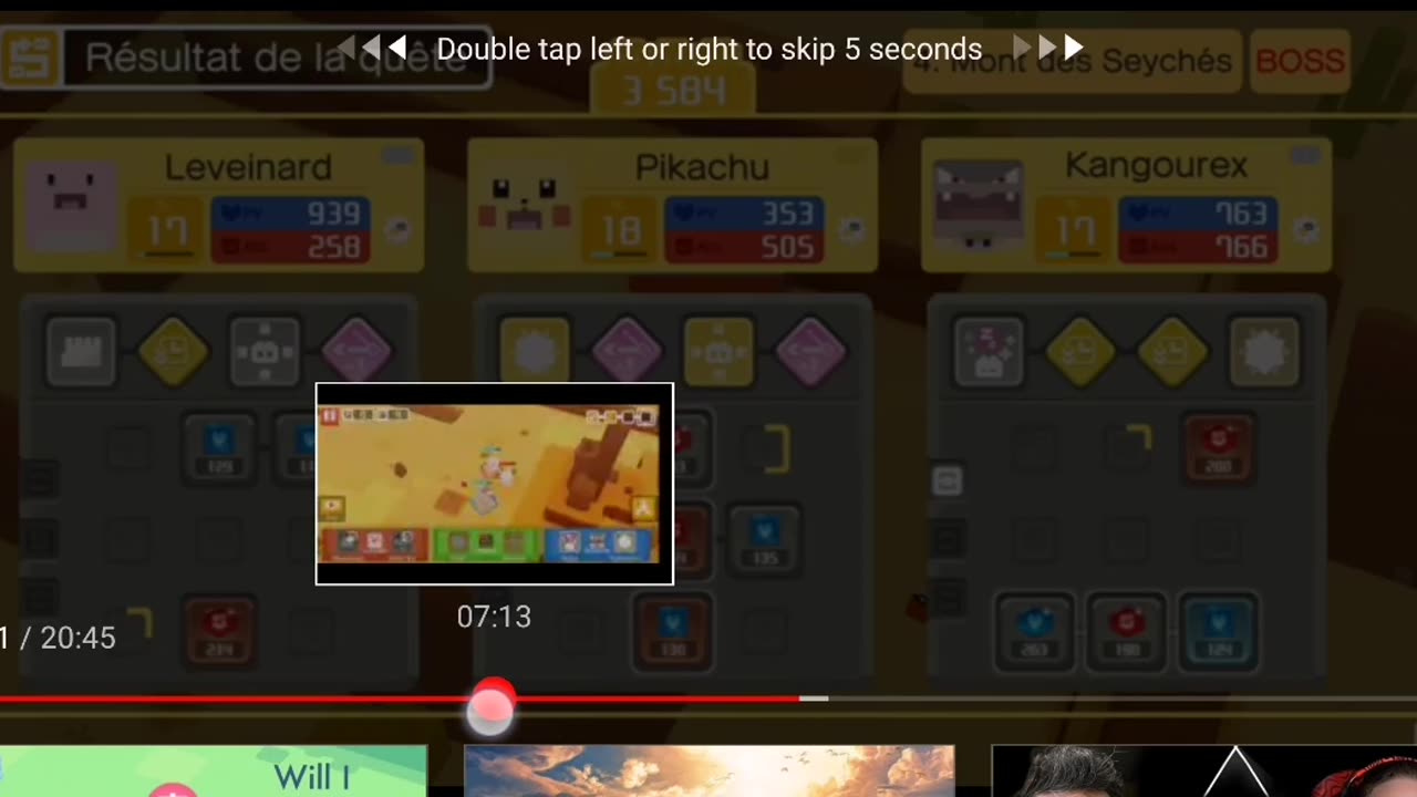 Pokemon Quest "Game Over" attention