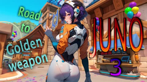 【Overwatch 2】 Juno's road to golden weapon! ~ part 3