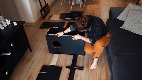 Conheça a Torre Arranhador para gatos Tom da Ferpa Design