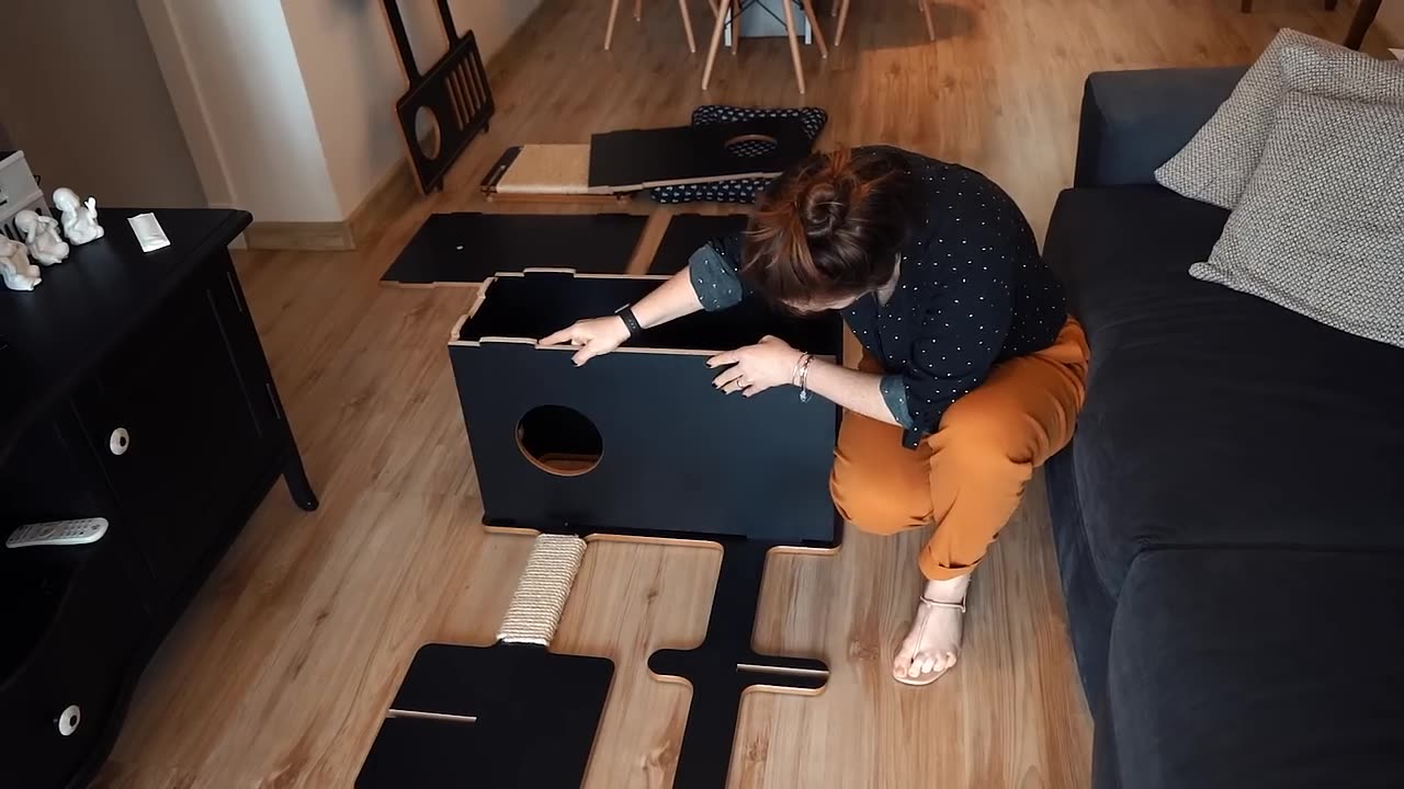 Conheça a Torre Arranhador para gatos Tom da Ferpa Design
