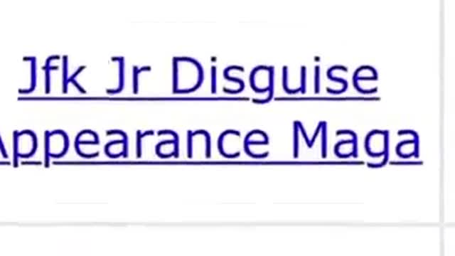 JFK jr Again
