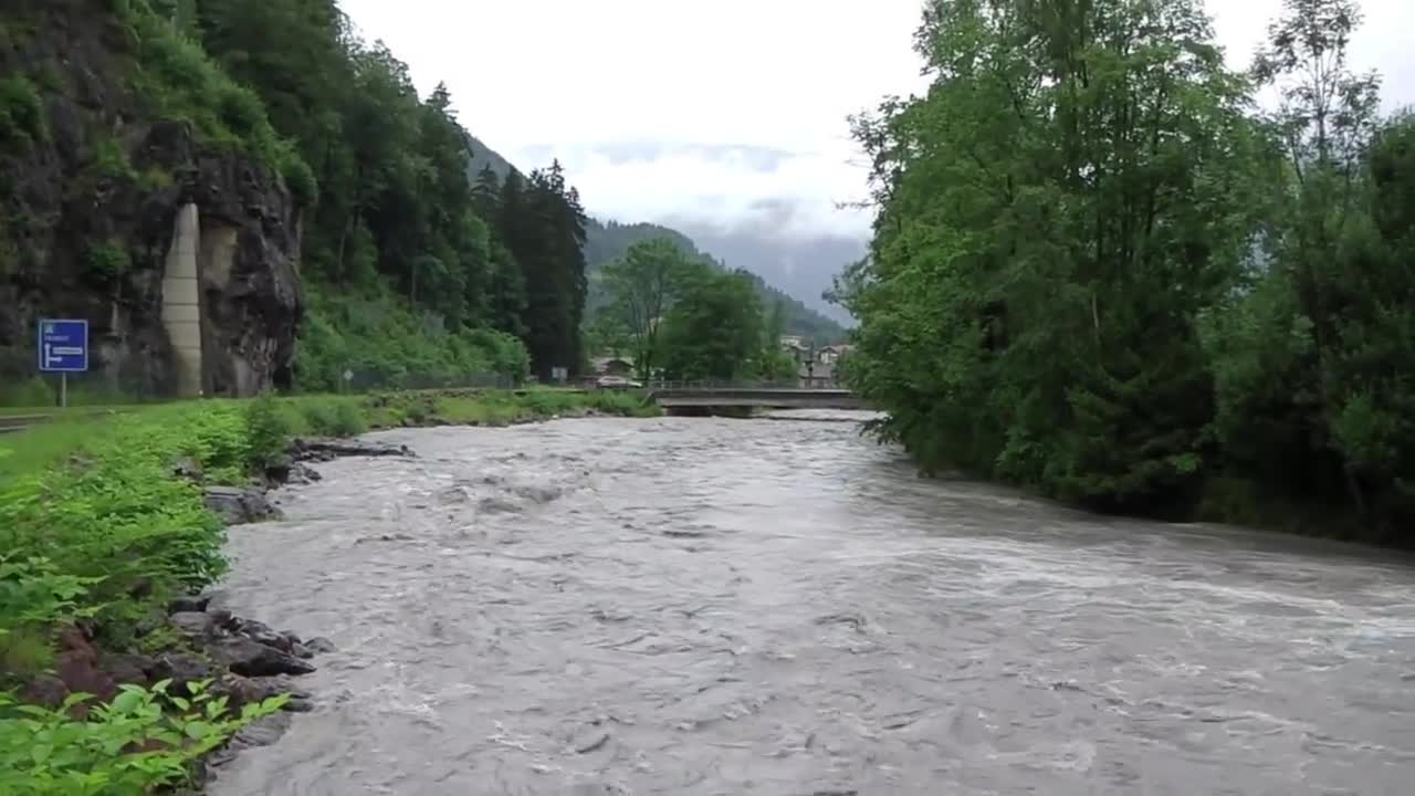 Road to Zermatt Switzerland via Interlaken, Spiez and Grindelwald