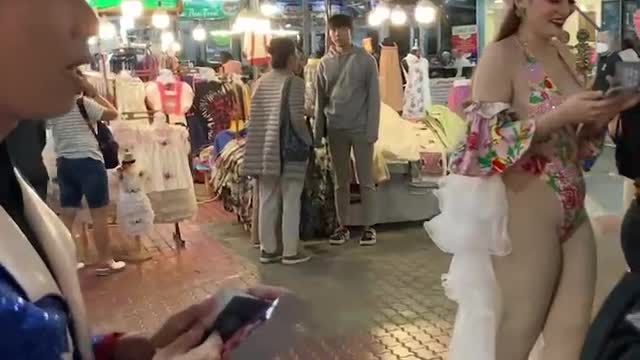 태국 트렌스젠더 전도현장 full