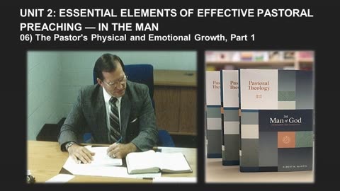 Albert Martin's Pastoral Theology Lecture 29