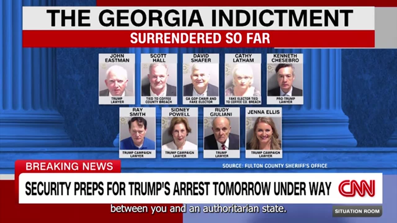 Rudy Giuliani speak out after surrender in Georgia