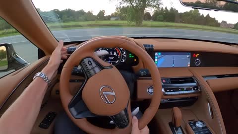 2021 Lexus LC 500 Convertible - POV Driving Impressions