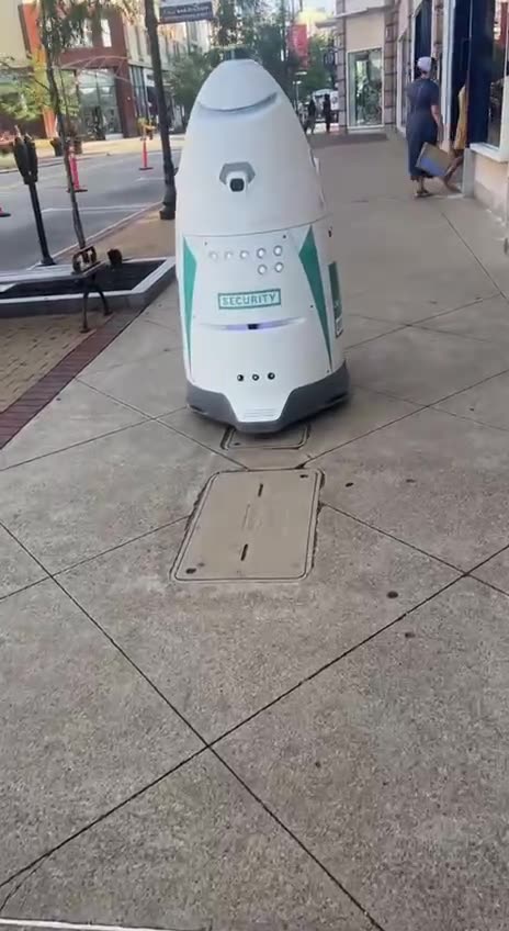 Autonomiczne roboty monitorujące K5, które filmują i nagrywają 360 stopni, rozpoc