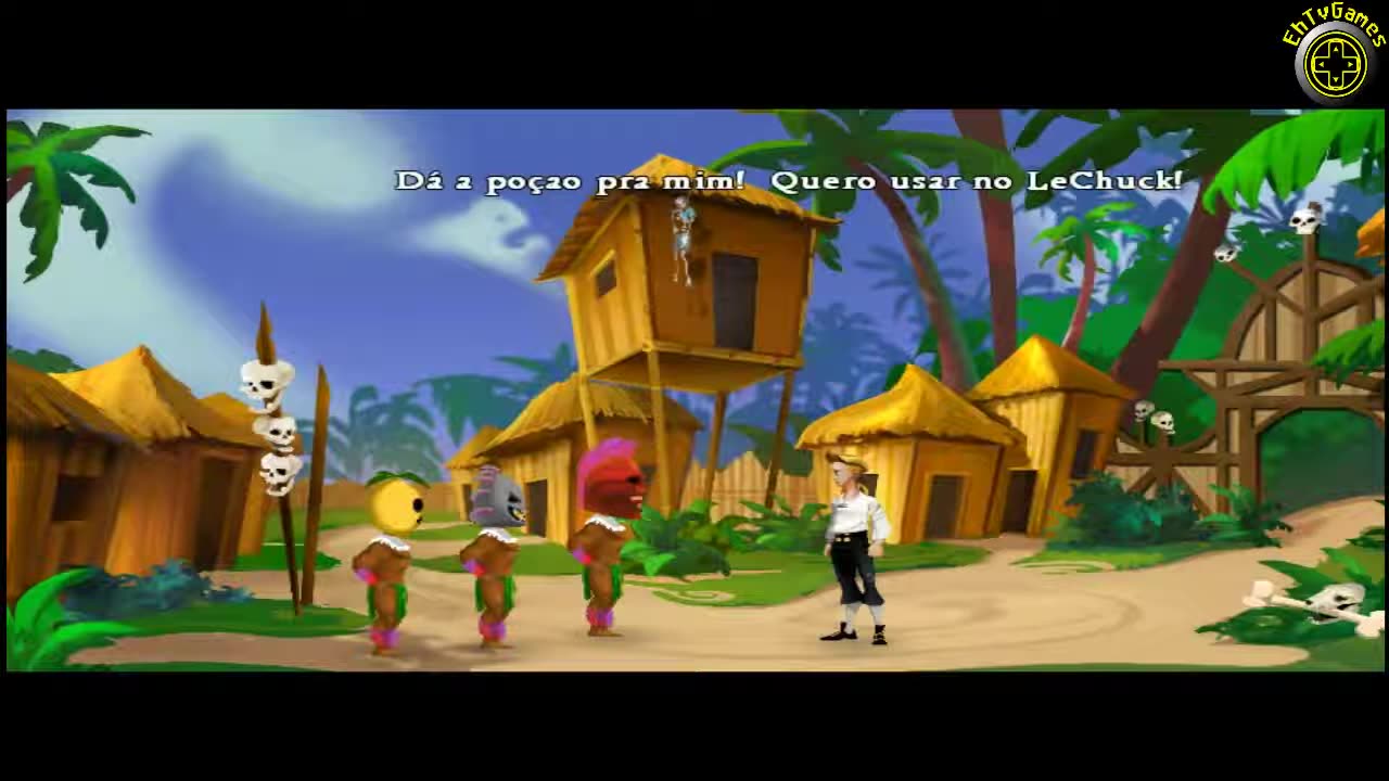 #13 THE SECRET OF MONKEY ISLAND REMAKE A CABECA DO NAVEGADOR #semedissaum #games #rpg