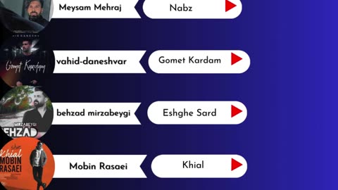 The best Iranian songs in the last month