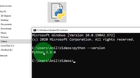 How to Run a Python ( .py ) File in Windows laptop