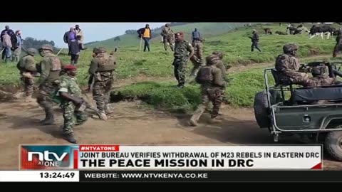 Withdrawal of M23 rebels