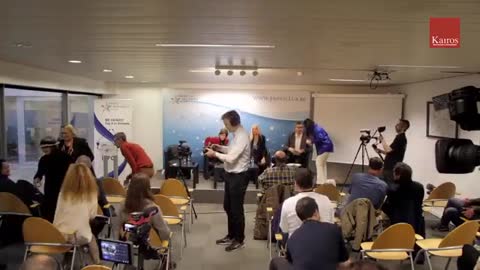 Une conférence de presse à Bruxelles avec l'avocat Reiner Fullmich:
