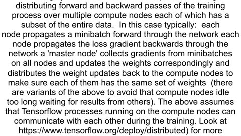 Merge weights of same model trained on 2 different computers using tensorflow