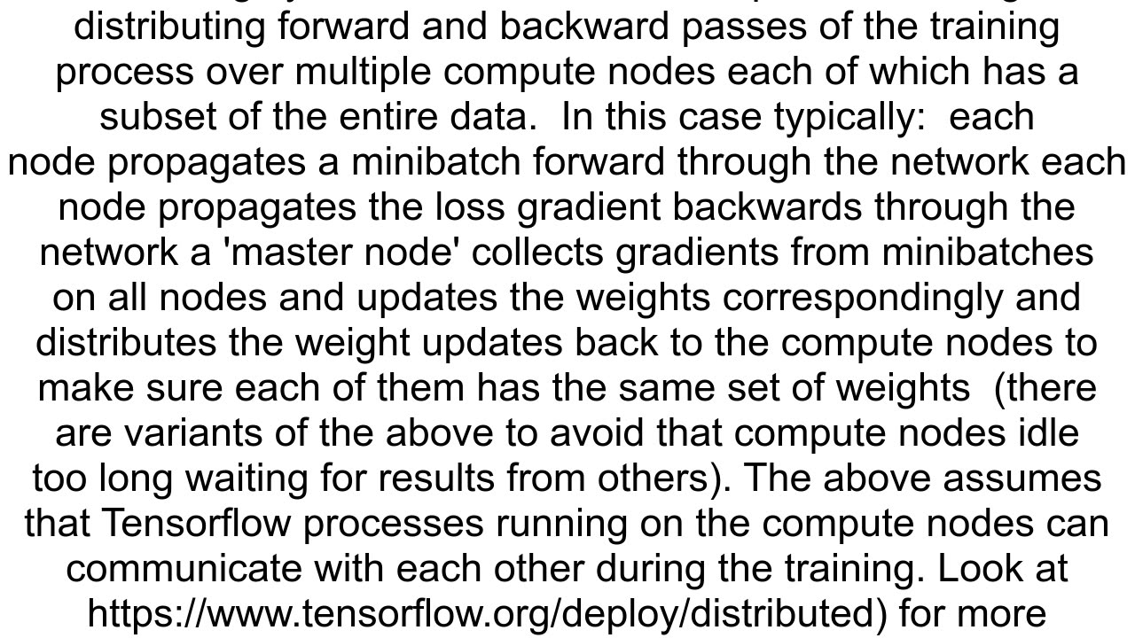 Merge weights of same model trained on 2 different computers using tensorflow