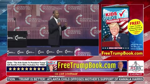 FULL SPEECH: Dr. Ben Carson Delivers Remarks at Turning Point Rally in Duluth, GA - 10/23/24