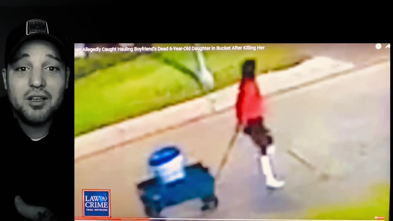 Woman Kills Neighbors Daughter, then wheels her down the Middle of the street in a tub