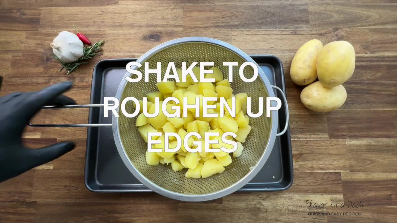 Secret Of Super Crispy Potatoes - Quick & Easy