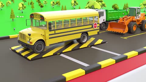 Magic Train fot Children | Vehicles - Cartoon Videos | Toy Trucks for Kids Toddlers-7