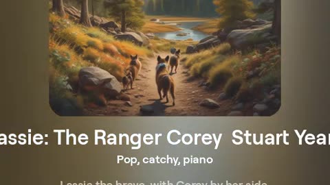 3 - Lassie: The Ranger Corey Stuart Years