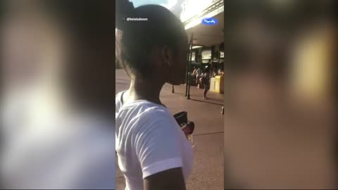 FIRST DISNEY TRIP - Woman has the best emotional reaction to visiting Disney for the first time (1)