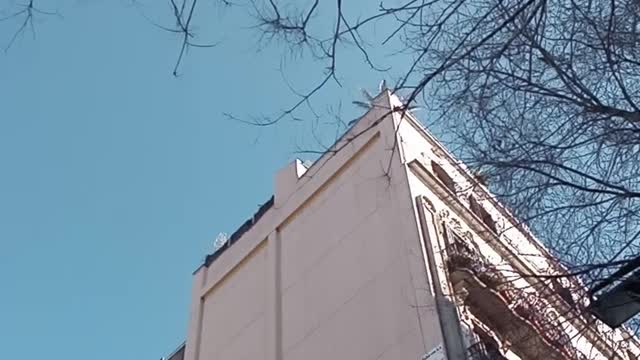 Barcelona sky footage 1/30/2022
