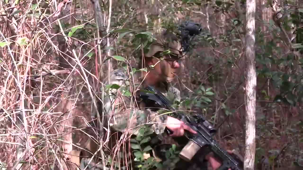 U.S. Marines with 2d LAR Scout School B-Roll