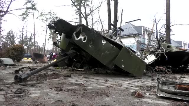 'We have been liberated': Ukraine's Irpin recaptured