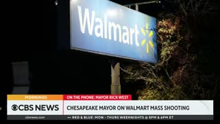 Chesapeake mayor believes "disgruntled employee" carried out deadly Walmart mass shooting