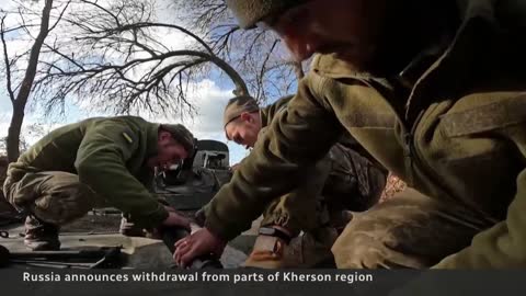 Russia withdraws troops from Kherson region, its only captured Ukrainian capital