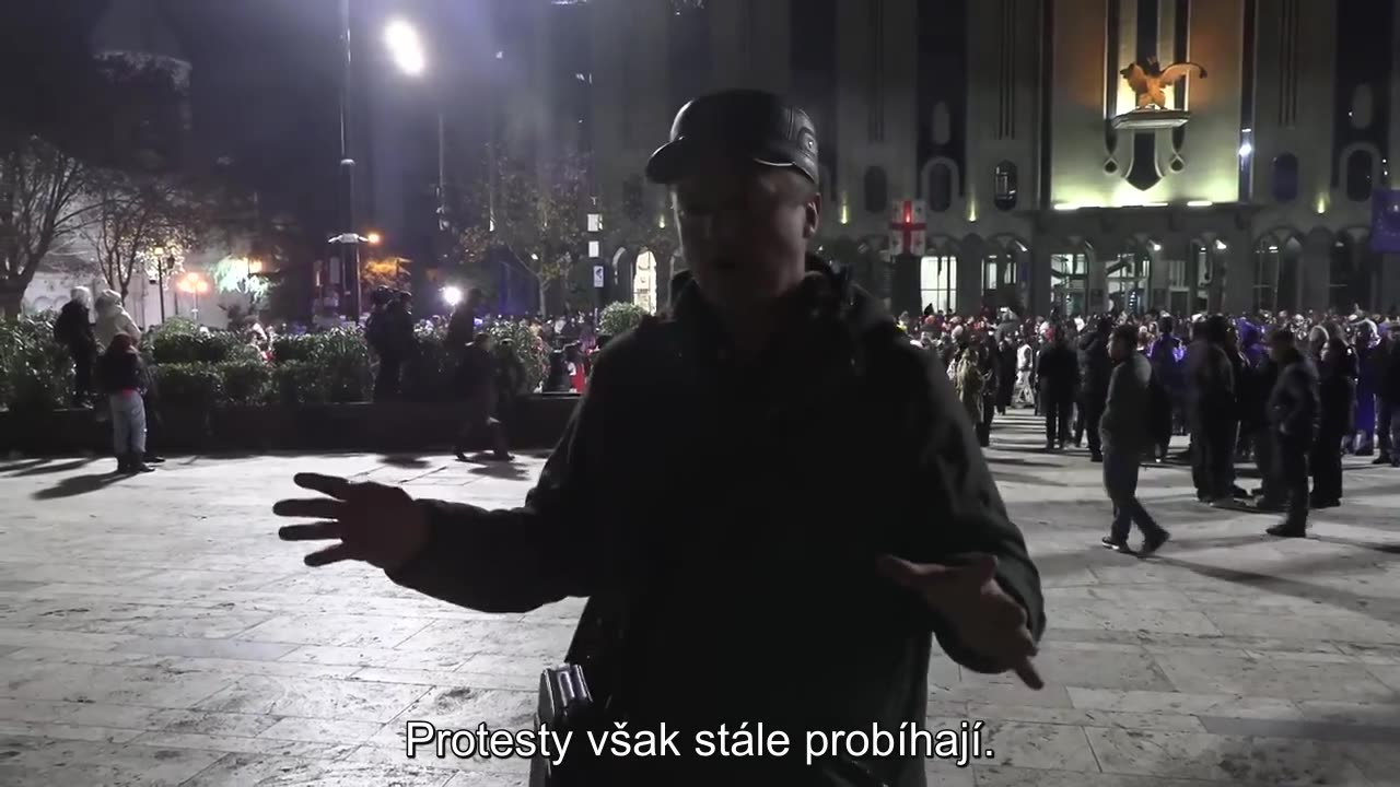 Tbilisi Gruzie: Začíná sedmá noc nepokojů