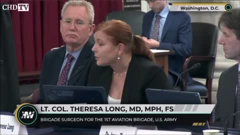 Dr. Teresa Long.. clinical finding in military personnel