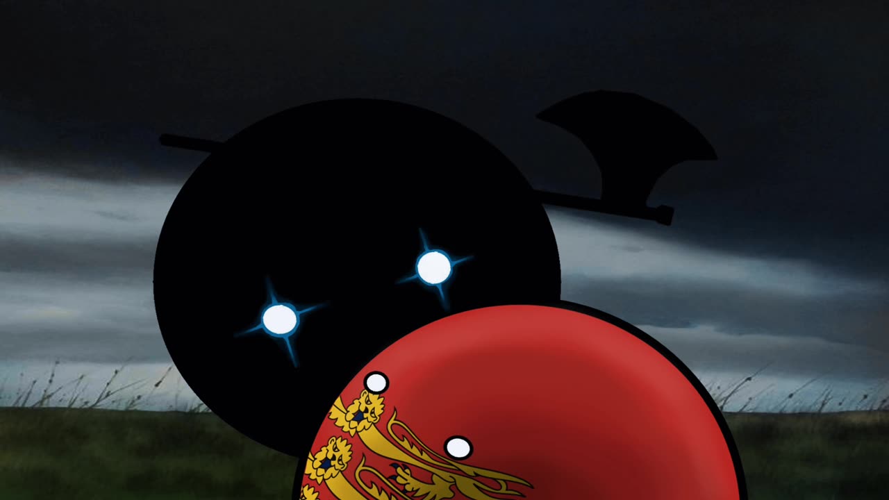 Tell me a more brutal countryballs scene!
