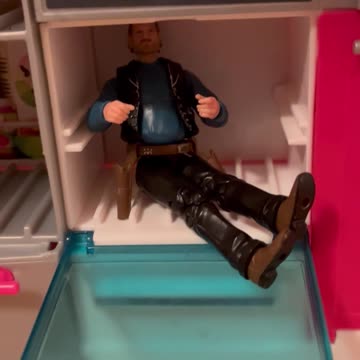 Clay checks out Barbie's Giant Oven