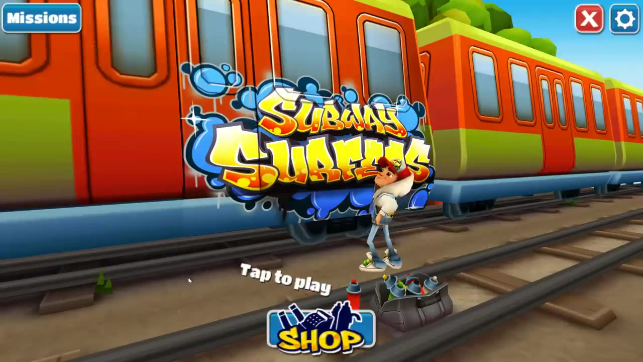 Subway Surfers Gameplay PC - First play