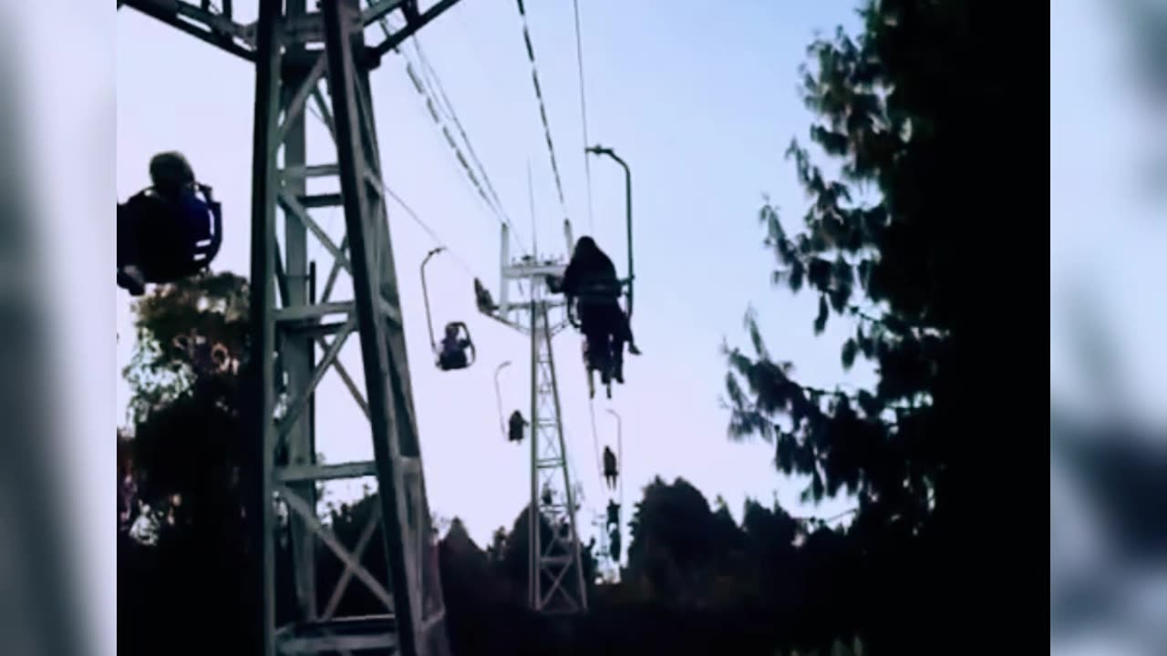Subindo o Morro do Elefante de Teleférico - Campos do Jordão em 30 de maio de 2014