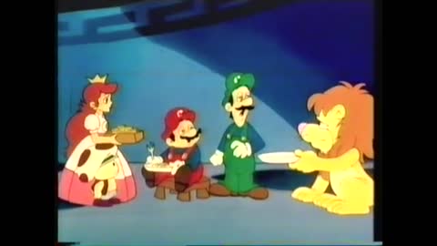 The Super Mario Bros. Super Show [1990 UK VHS]