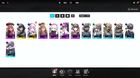 NIKKE Goddess of Victory anime game on pc