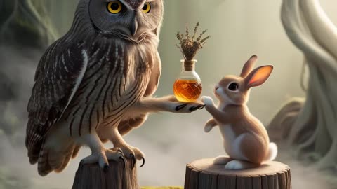 Thistle the Brave Bunny's Adventure | Moral story | Night Story |