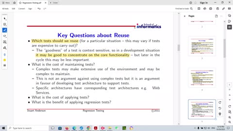 My Journey as a Software Tester: Regression Testing