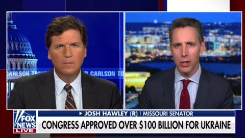 JOSH HAWLEY: We have spent over $100B in Ukraine meanwhile the people of Ohio have been poisoned and our infrastructure is crumbling